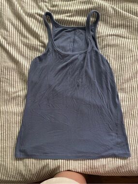 lululemon athletica Slate Blue Racerback Tank